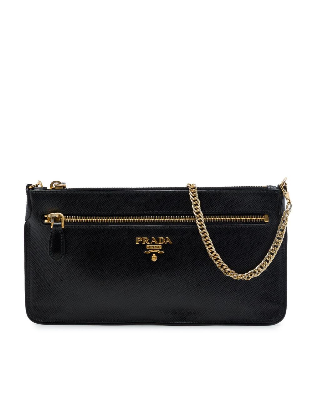 Prada Saffiano Lux Top Zip Crossbody #368316P54B